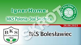 Polonia-Stal Świdnica - BKS Bolesławiec / skrót meczu