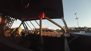 TRISTEN BARNES HOT LAPS JAMIE WHITT,S #1 CHEVY MONTE CARLO VOLUNTEER SPEEDWAY 9 2024