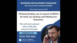 Business Development Manager | Sydney OR Melbourne