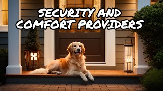 Guardians of the Home: Dogs' Roles in Providing Security and Comfort