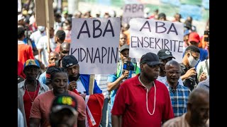 Haitians March To Protest Gang Violence ( Gangland )