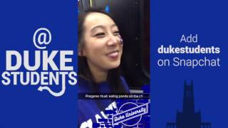 Snapchat Stories: Duke Basketball vs Michigan State