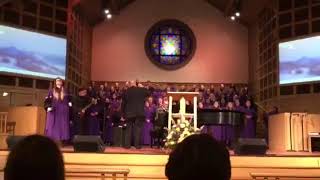 PGC singing  "Lord You're Holy" at ONU Winter Revival 2019