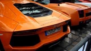 Lamborghini Aventador sound REVS & Gallardo Spyder Start Up