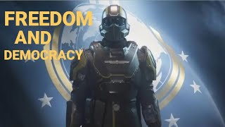 HellDivers 2 But I Spread Freedom And Democracy