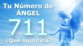 🕊⚜️NÚMERO DE ÁNGEL 711 ⚜️🕊 Un Mensaje Llega De Esta Forma Con El 711.