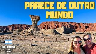 DE CAMPER no parque ISCHIGUALASTO | FORMAÇÕES INDESCRITÍVEIS e PRÉ HISTÓRICAS | FÓSSEIS | TRIÁSSICO