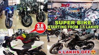 Biggest Second Hand Superbike Showroom in Kolkata 🤩 Starting From 3.5 Lakhs || Joy's Bike Point