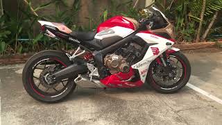 CBR650R Honda Factory Limited Edition Chantra "Gong" Somkiat MOTO2