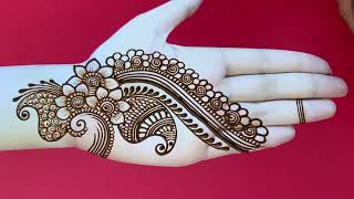 Simpal or aasan mehandi design || new mehandi design || Arabic mehndi design #mehndidesigns #vairal