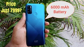 6000mAh Battery Under 8000 INR Infinix Smart 4 in Hindi India