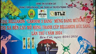 MINH HOÀNG vs MINH KIÊN | Cúp Bida Hữu Sang Bến Cát 2024