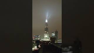 London Shard at Christmas