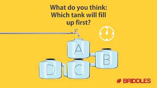 4 Water Tank Video Brain Teaser