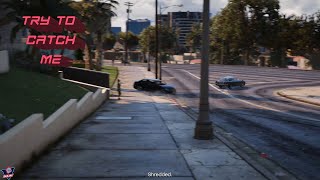 GTA - V (GRAND THEFT AUTO) #91 TRY TO CATCH ME