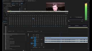 Adobe Premier Pro CC Удаление шумов с помощью 30-ти полосный эквалайзер