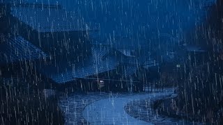 Sonido de Lluvia y Truenos para Dormir Profundamente y Relajarse - Lluvia Relajante en Techo, ASMR