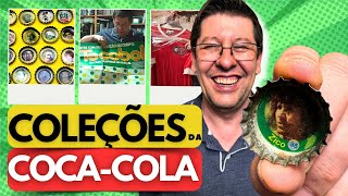 Coleções de Copa da Coca-Cola que só o professor Celso Unzelte tem!