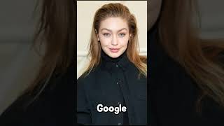 How Google vs Pinterest sees Gigi Hadid #shorts #gigihadid #celebrity