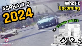 Asphalt 9 2024: RIP SEASON TOKENS | What’s NEW and Upcoming in 2024?