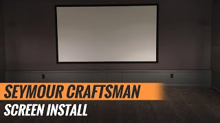 Home Theater Acoustic Screen and Baffle Wall Details - Seymour Screen Excellence