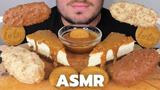 ASMR LOTUS BISCOFF DESSERT PARTY MUKBANG | Cheesecake, Cookies, Ice Cream, Lotus Biscoff Spread