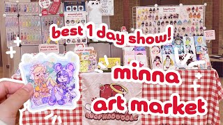 artist alley diaries | short & successful day at Minna Art Market