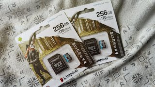 Karta pamięci KINGSTON Canvas Go! Plus microSDXC 256GB 170 na 90