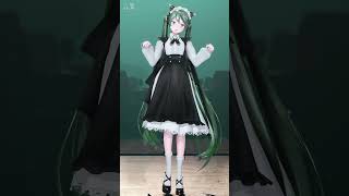 【YYB式初音ミク】Nyan Cat EX #hatsunemiku #vocaloid #miku #mikumikudance #shorts #dance #cat #maid