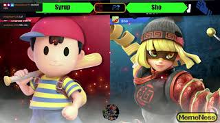 Wednesday Night Smashdown(11/10/21) Winners Finals - Syrup (Ness) vs Sho(Min-Min) Smash Ultimate