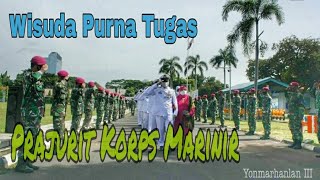 Sedih Wisuda Purna Tugas prajurit Korps Marinir