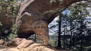 Hike to Sky Bridge in the Red River Gorge 7-11-22