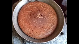 Dark Teff pan Bread   የቀይ ጤፍ ዳቦ በመጥበሻ  Ethiopian Food