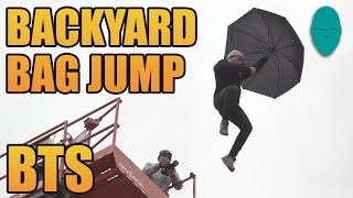 Mary Poppins IRL! | Bag Jump Behind the Scenes | Damien Walters