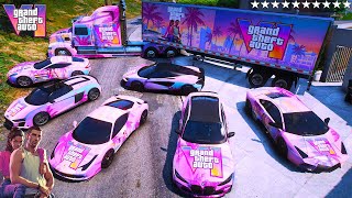 GTA 5 - Stealing RARE GTA 6 CARS in GTA V!(Real Life Cars #267)