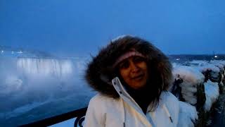 FROZEN NIAGARA FALLS - WINTER 2021