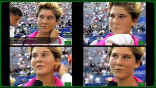 Interview 1991   Monica Seles   Post US Open Semifinal