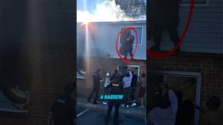 Brave Sailor Climbs Wall to Save Family from Fire!