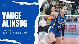 UAAP Season 85 Women's Volleyball | Round 2 | Vange Alinsug