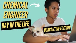 A DAY IN THE LIFE OF A CHEMICAL ENGINEER | #WorkFromHome