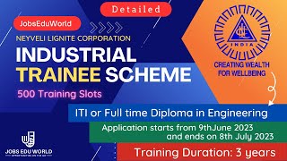 Trainee Recruitment Scheme by Neyveli Lignite Corporation NLC