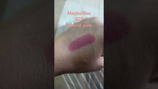 MAYBELLINE Color Sensational Creamy 💄 Almond pink 🌹 #shorts #lipstickswatches