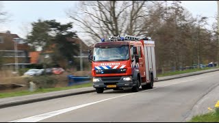 Brandweer, Rijkswaterstaat, Politie en Ambulances met spoed in Gooi en Vechtstreek en Utrecht