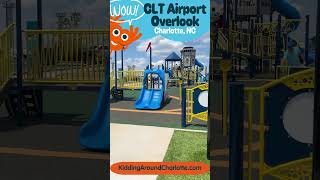 CLT Airport Overlook is Amazing! #charlotte #airplanes #playground #charlottenc #northcarolina