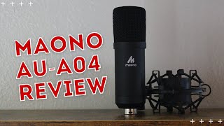 Microphone Review: Maono AU-A04