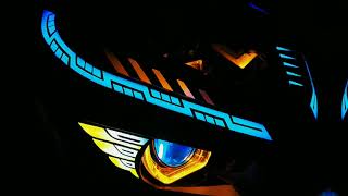 Headlamp custom vario 125/150 led new. Full rgb lazy concept