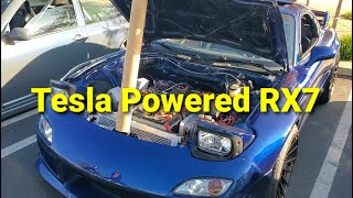 TESLA POWERED RX7 SO MANY SUPRAS GTRS NSXS JDM LEGENDS| HUGE JDM/EURO CAR MEET CALIFORNIA PART 1