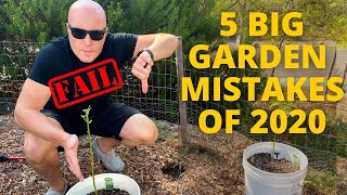 5 Big Garden Mistakes - DON'T MAKE THEM!