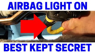 How To Fix Airbag Light On - Easy Fix