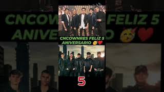 Cncownres felices 5años 🎊🥳🥳